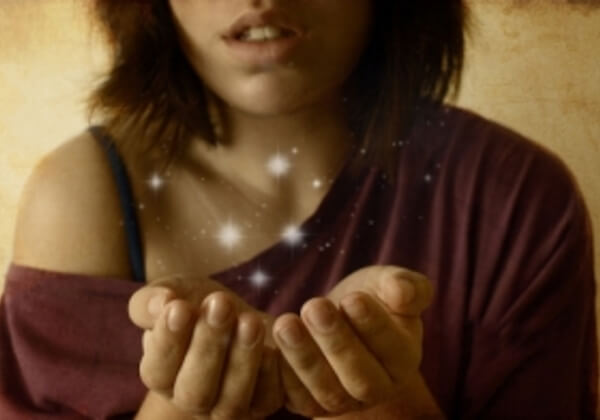 Ilustracija ljubavi u vidu magije.